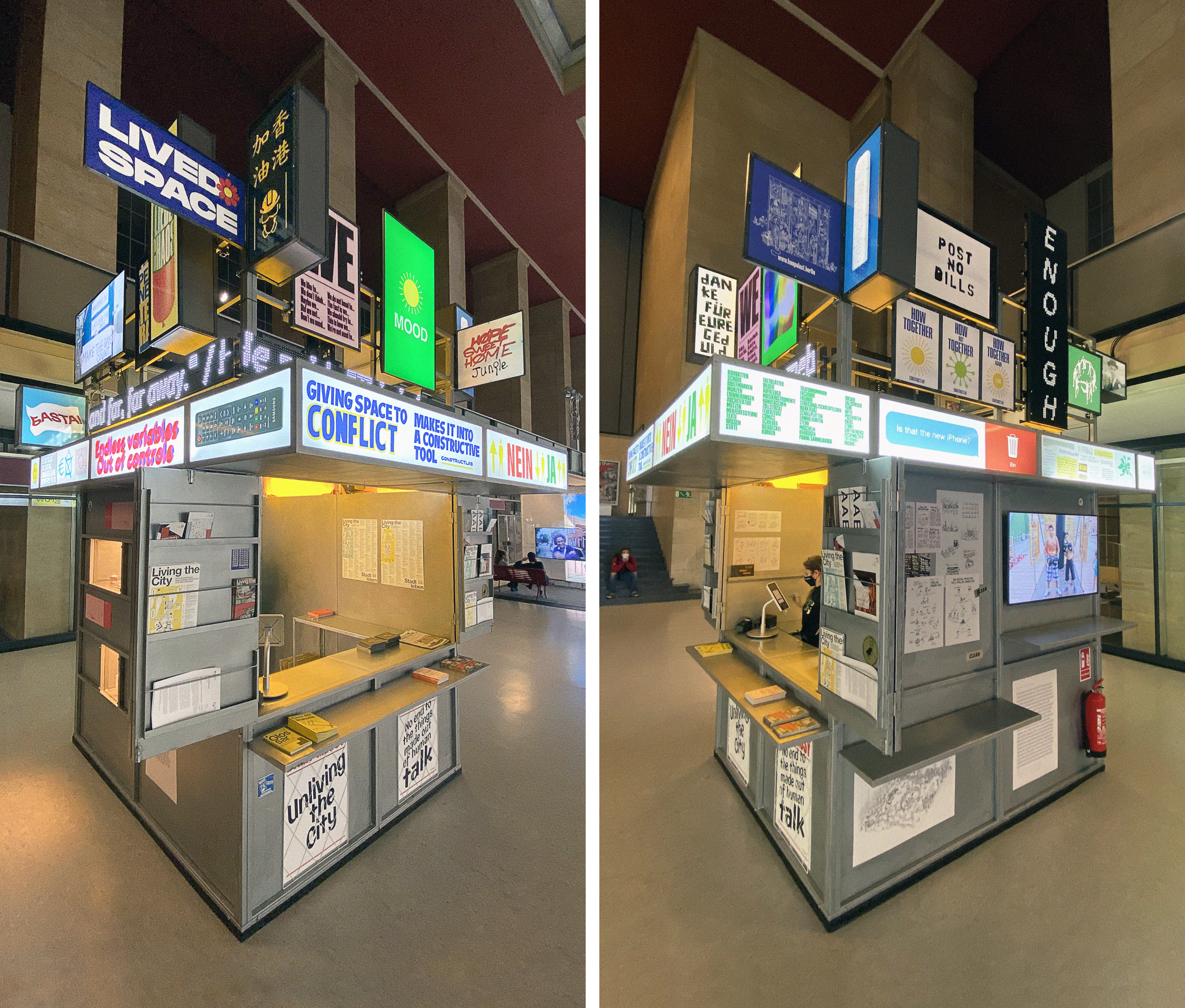 Messy Kiosk
