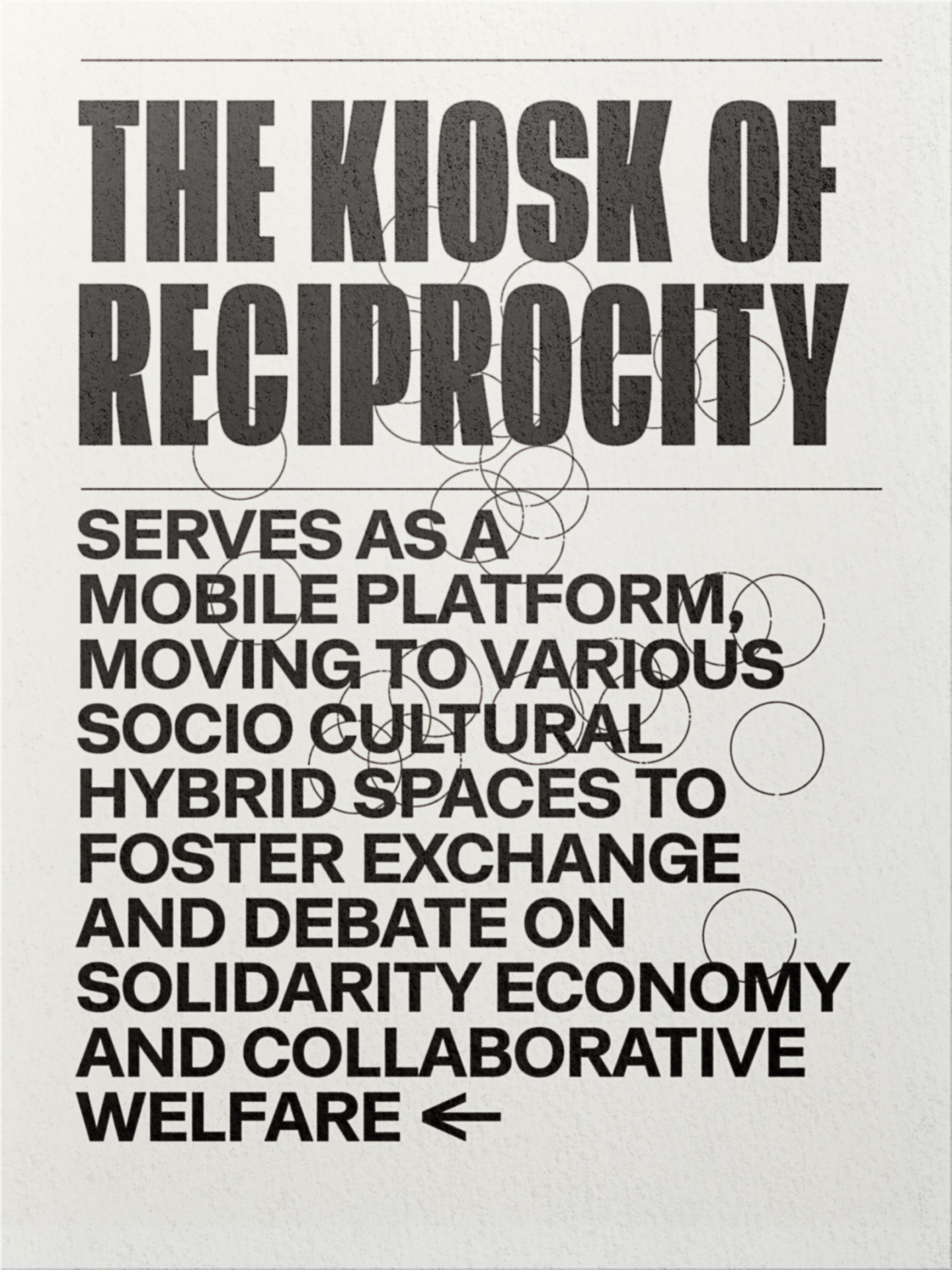 Kiosk for Reciprocity