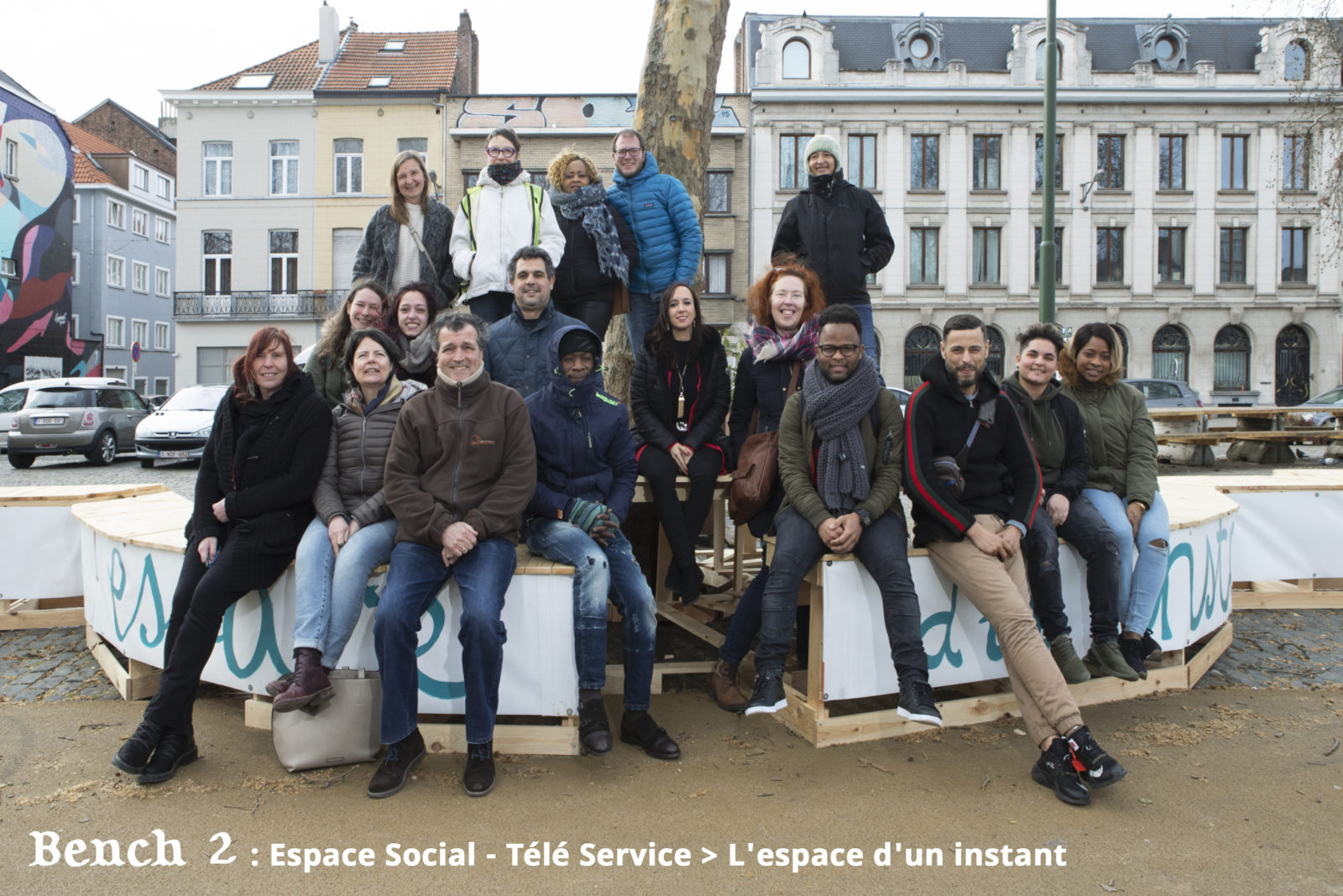 The Longest Bench of Brussels